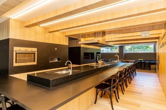 Espaço Gourmet de apartamento à venda com 2 quartos, 67m² em São Sebastião, Porto Alegre