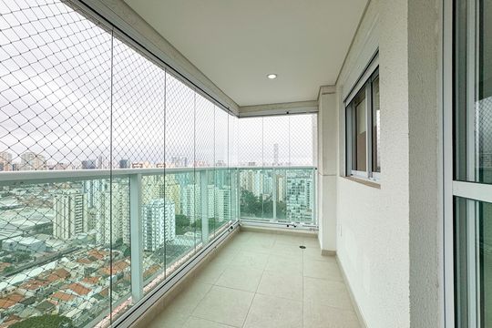 Varanda da Sala de apartamento para alugar com 2 quartos, 60m² em Vila Gomes Cardim, São Paulo