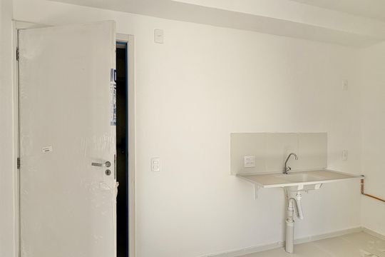 Cozinha de apartamento para alugar com 2 quartos, 32m² em Jardim Pereira Leite, São Paulo