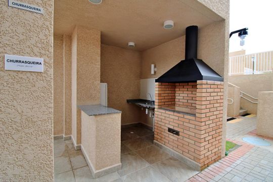 Área comum - Churrasqueira de apartamento para alugar com 2 quartos, 44m² em Paraíso do Morumbi, São Paulo