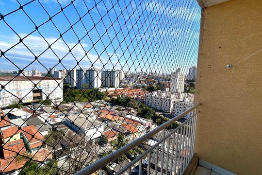 Varanda da Sala de apartamento para alugar com 2 quartos, 69m² em Vila Nossa Senhora de Fatima, Guarulhos