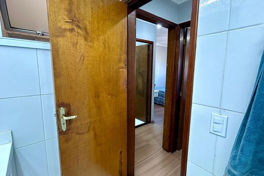 Banheiro 1 de apartamento para alugar com 2 quartos, 69m² em Vila Nossa Senhora de Fatima, Guarulhos