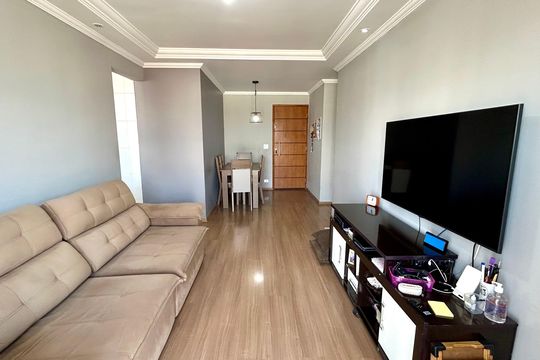 Sala de apartamento para alugar com 2 quartos, 69m² em Vila Nossa Senhora de Fatima, Guarulhos