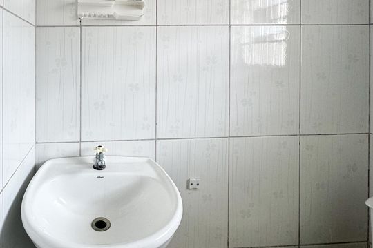 Banheiro Social de casa para alugar com 1 quarto, 45m² em Vila Washington, São Bernardo do Campo
