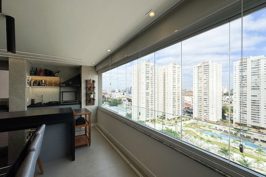 Sacada  de apartamento para alugar com 3 quartos, 137m² em Centro, São Bernardo do Campo
