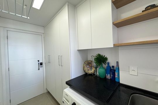 Área de Serviço de apartamento para alugar com 3 quartos, 137m² em Centro, São Bernardo do Campo