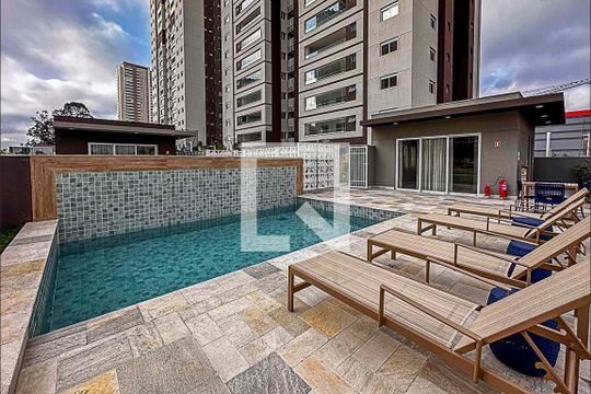 Área comum - Piscina de apartamento para alugar com 3 quartos, 137m² em Centro, São Bernardo do Campo