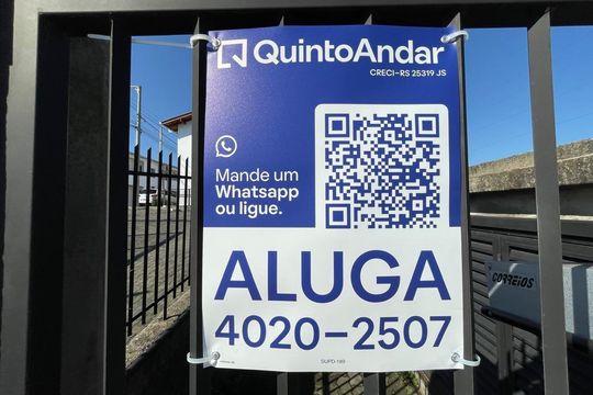 Placa Instalada em 31/07/2026 - Cod.SUPD-189 de apartamento para alugar com 2 quartos, 50m² em Canudos, Novo Hamburgo