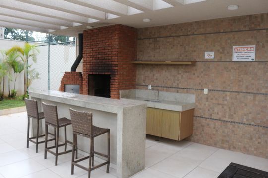 Área comum - Churrasqueira de apartamento à venda com 2 quartos, 73m² em Osvaldo Cruz, São Caetano do Sul