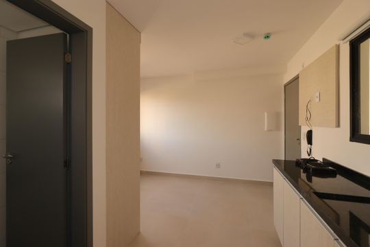 Cozinha de kitnet/studio para alugar com 1 quarto, 23m² em Vila Sao Pedro, Santo André