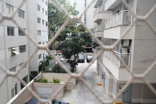 Vista da Sala de apartamento para alugar com 2 quartos, 135m² em Jardim Paulista, São Paulo