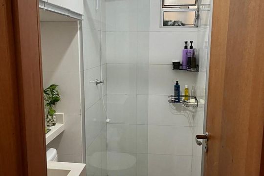Banheiro de apartamento para alugar com 2 quartos, 143m² em Santos Dumont, São Leopoldo