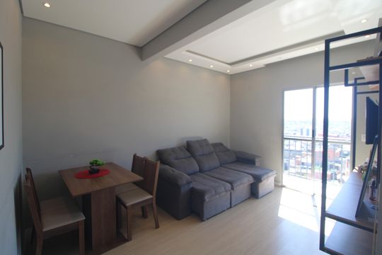Sala de casa para alugar com 1 quarto, 39m² em Americanópolis, São Paulo