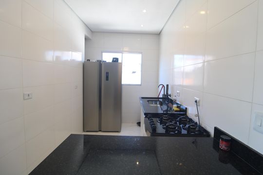 Cozinha de casa para alugar com 1 quarto, 39m² em Americanópolis, São Paulo