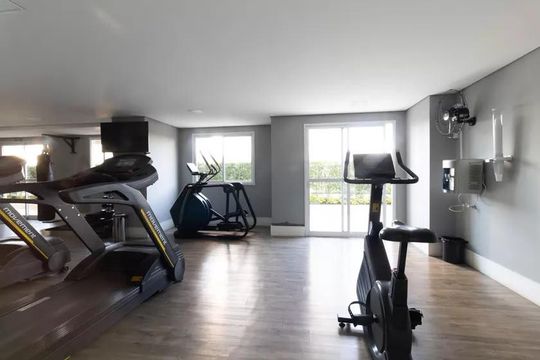 Área externa de apartamento para alugar com 2 quartos, 60m² em Vila Dom Pedro II, São Paulo