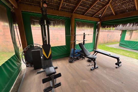 Área comum - Academia de apartamento para alugar com 2 quartos, 47m² em Bairro do Maranhao, Cotia