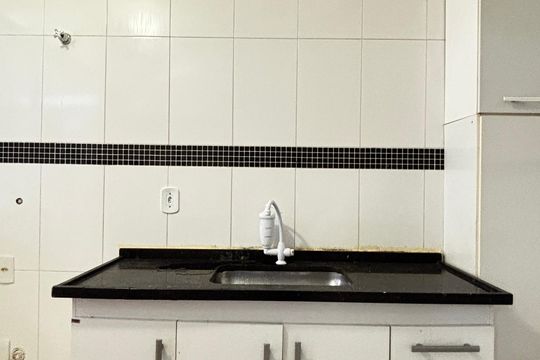 Cozinha de apartamento para alugar com 3 quartos, 76m² em Utinga, Santo André
