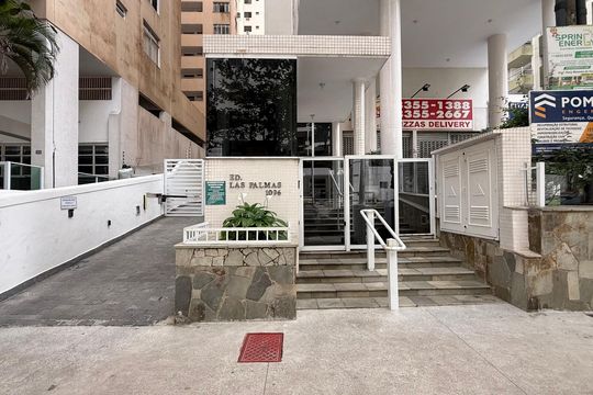 Fachada de apartamento para alugar com 1 quarto, 40m² em Centro, Guarujá