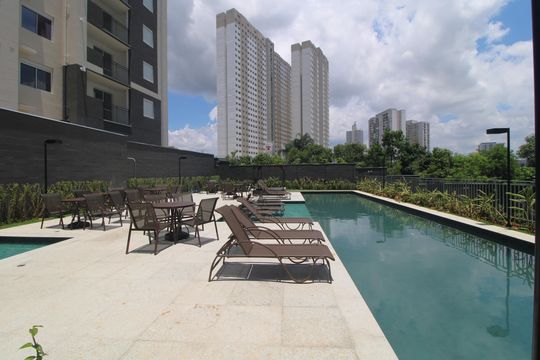 Piscina de apartamento para alugar com 2 quartos, 39m² em Socorro, São Paulo
