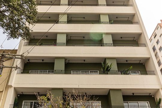 Fachada de kitnet/studio para alugar com 1 quarto, 25m² em Campos Elíseos, São Paulo