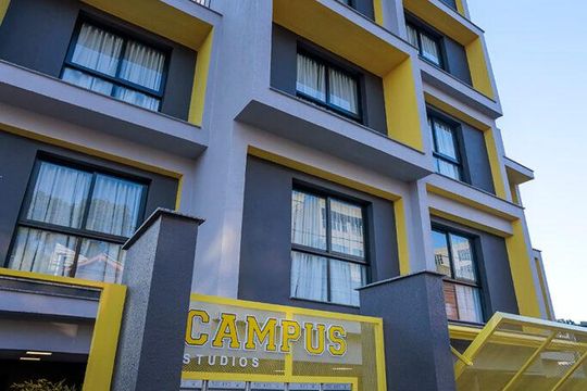 Fachada de kitnet/studio para alugar com 1 quarto, 25m² em Vila Nova, Novo Hamburgo