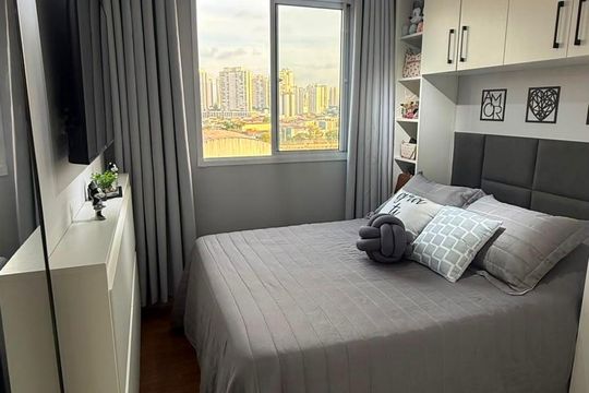 Quarto de apartamento para alugar com 1 quarto, 26m² em Guaiauna, São Paulo