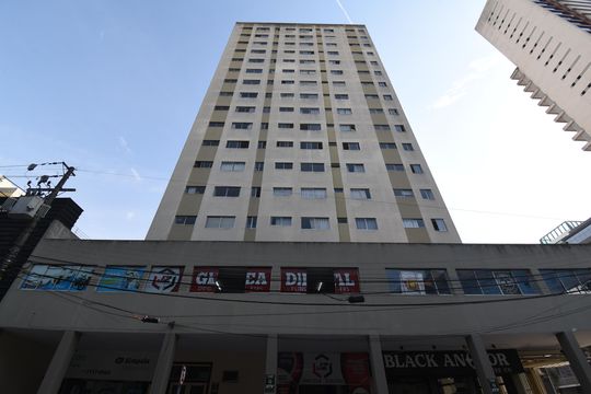 Fachada do Prédio de apartamento à venda com 1 quarto, 43m² em Rebouças, Curitiba