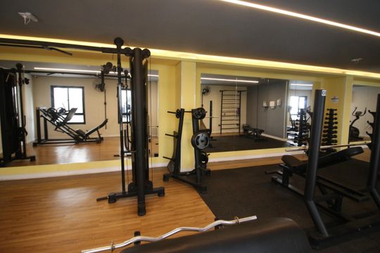 Área comum - Academia de kitnet/studio para alugar com 1 quarto, 24m² em Bonfim, Osasco