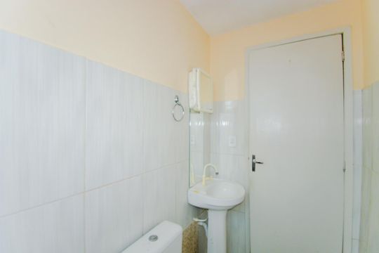 Banheiro de apartamento para alugar com 1 quarto, 38m² em Vila Izabel, Guarulhos