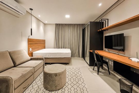Sala/Quarto de kitnet/studio para alugar com 1 quarto, 25m² em Vila Nova, Novo Hamburgo