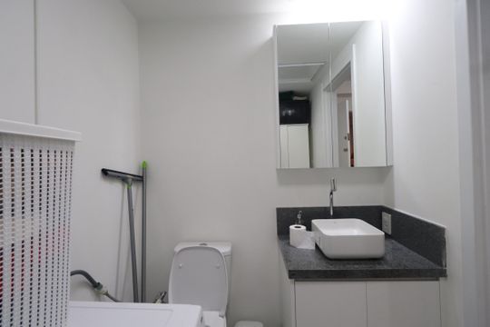 Banheiro de apartamento à venda com 1 quarto, 25m² em Penha de França, São Paulo