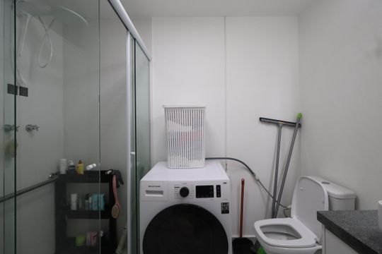 Banheiro de apartamento à venda com 1 quarto, 25m² em Penha de França, São Paulo