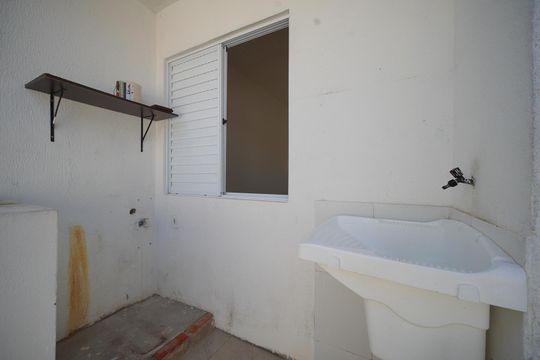 Área de Serviço de casa de condomínio para alugar com 3 quartos, 61m² em Bela Vista, Palhoça