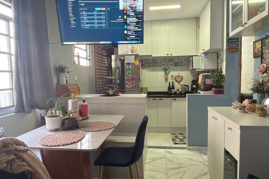 Cozinha de apartamento para alugar com 2 quartos, 56m² em Vila America, Carapicuíba