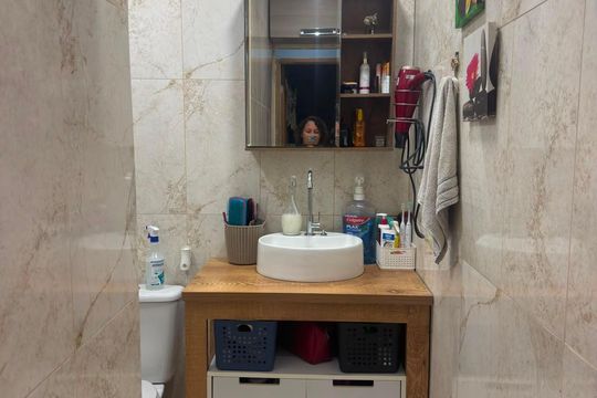 Banheiro de apartamento para alugar com 2 quartos, 56m² em Vila America, Carapicuíba