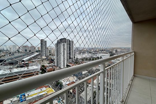 Sacada de apartamento para alugar com 1 quarto, 36m² em Belenzinho, São Paulo
