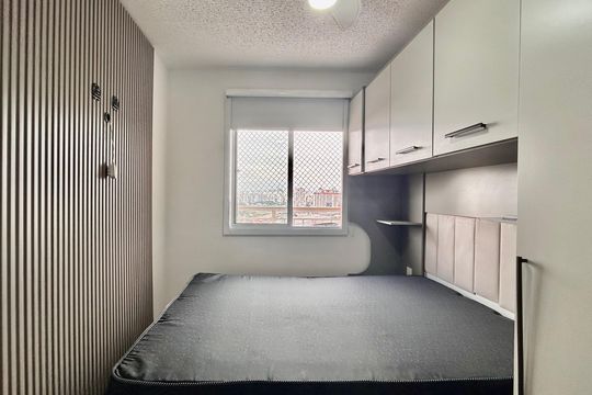 Quarto  de apartamento para alugar com 1 quarto, 36m² em Belenzinho, São Paulo