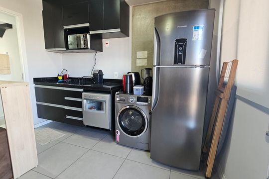 Cozinha de apartamento para alugar com 1 quarto, 67m² em Santana, São Paulo
