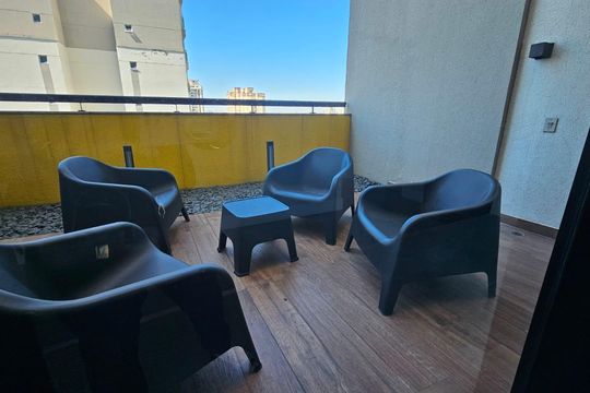 Área externa de apartamento para alugar com 1 quarto, 67m² em Santana, São Paulo