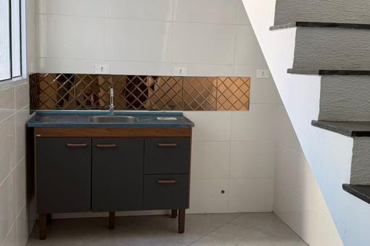 Cozinha de apartamento para alugar com 2 quartos, 88m² em Vila Suíça, Santo André