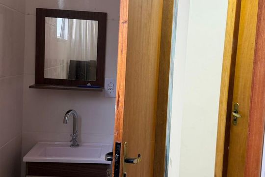 Banheiro de apartamento para alugar com 2 quartos, 88m² em Vila Suíça, Santo André