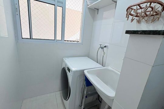 Área de serviço de apartamento para alugar com 1 quarto, 25m² em Vila Constança, São Paulo