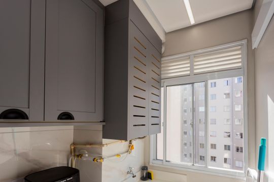 Área de Serviço de apartamento para alugar com 2 quartos, 37m² em Usina Piratininga, São Paulo