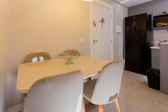 Sala de Jantar de apartamento para alugar com 2 quartos, 37m² em Usina Piratininga, São Paulo