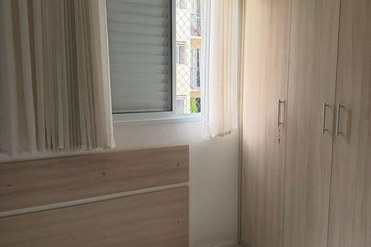 Quarto de apartamento à venda com 2 quartos, 48m² em Vila Mendes, São Paulo