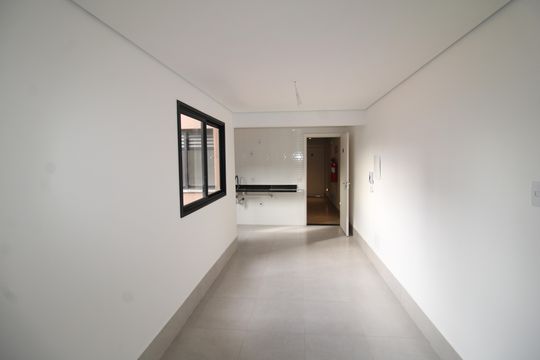 Sala / Cozinha / Área de Serviço de apartamento à venda com 2 quartos, 41m² em Jardim São Paulo, São Paulo
