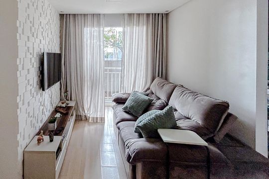 Sala de apartamento à venda com 2 quartos, 54m² em Penha de França, São Paulo