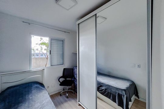 Quarto 2 de apartamento à venda com 2 quartos, 54m² em Penha de França, São Paulo