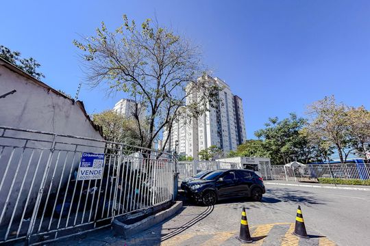 Fachada com Plaquinha de apartamento à venda com 2 quartos, 54m² em Penha de França, São Paulo