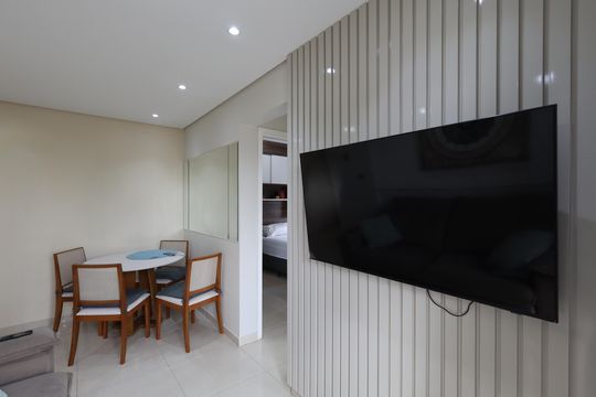 Sala  de apartamento à venda com 2 quartos, 50m² em Jardim Palmares (zona Sul), São Paulo
